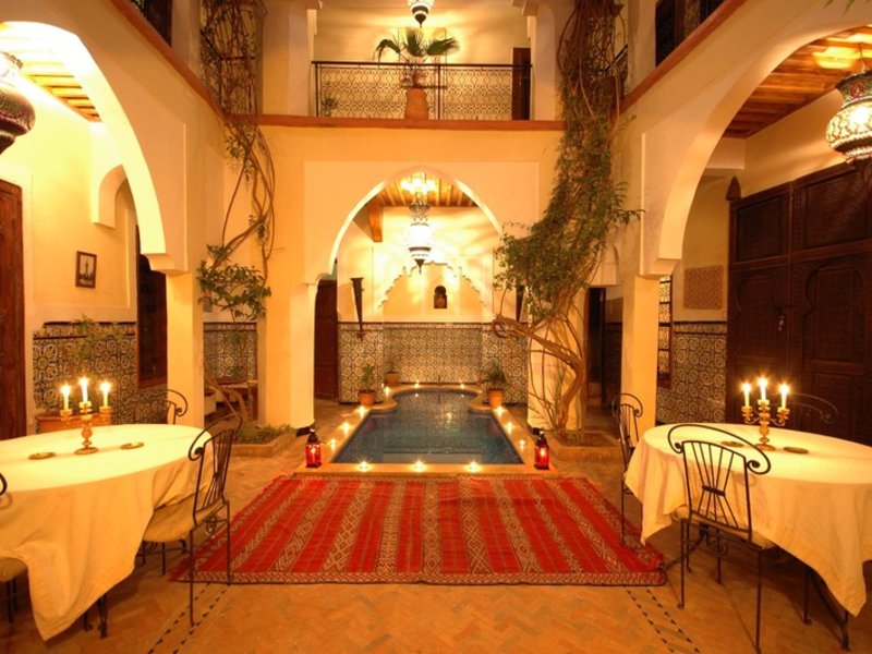 Rial Elsagaya in Marrakesch, Marrakesch (Marokko) Lounge/Empfang
