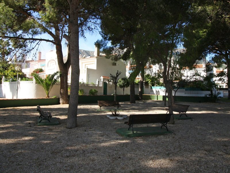 Calpe Park Bungalows in Calpe, Alicante Garten